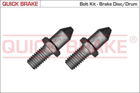 SET SURUB, DISC FRANA QUICK BRAKE 11678K - Compatibil cu CITROEN, FIAT, LANCIA, PEUGEOT