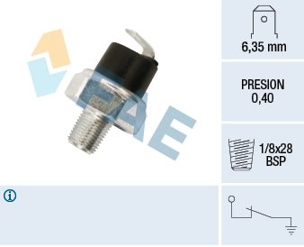 SENZOR PRESIUNE ULEI FAE 11730 - Compatibil cu HYUNDAI, MITSUBISHI