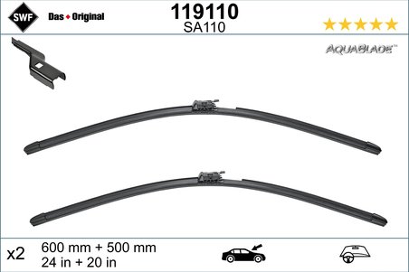LAMELA STERGATOR SWF 119110 - Compatibil cu VOLVO