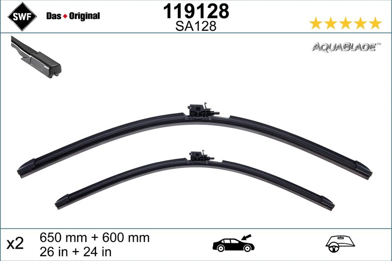 LAMELA STERGATOR SWF 119128 - Compatibil cu MERCEDES-BENZ