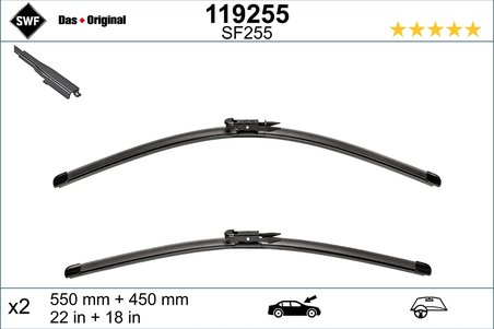 Lamela stergator SWF 119255