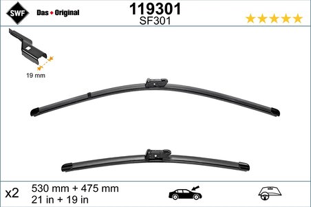 Lamela stergator SWF 119301