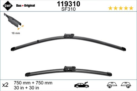 Lamela stergator SWF 119310