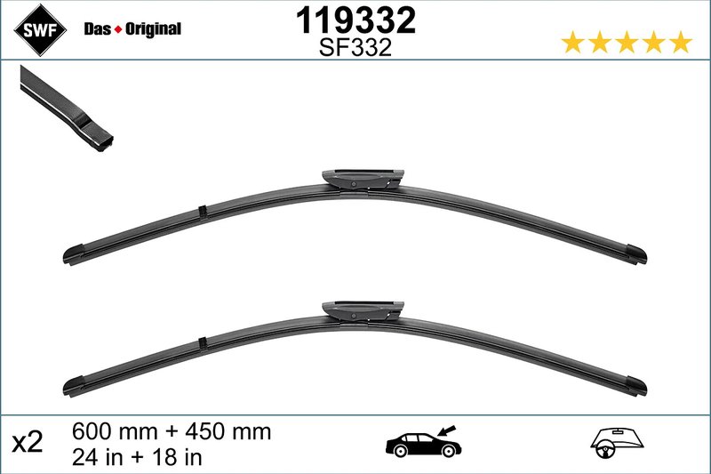 LAMELA STERGATOR SWF 119332 - Compatibil cu RENAULT