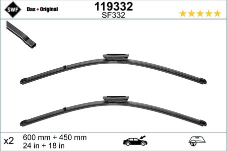 LAMELA STERGATOR SWF 119332 - Compatibil cu RENAULT
