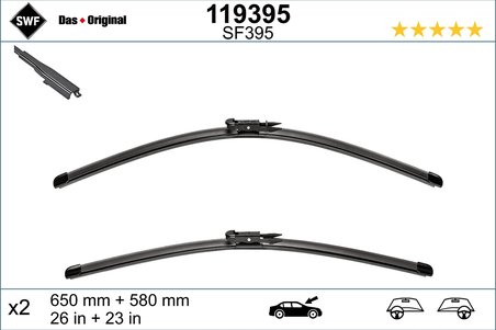 LAMELA STERGATOR SWF 119395 - Compatibil cu MERCEDES-BENZ