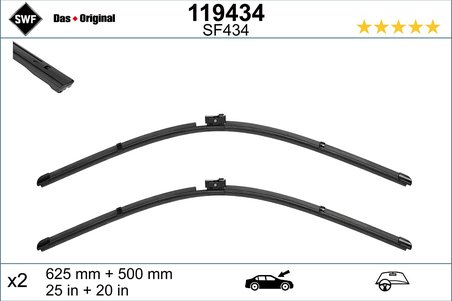 LAMELA STERGATOR SWF 119434 - Compatibil cu AUDI