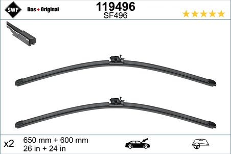 LAMELA STERGATOR SWF 119496 - Compatibil cu MERCEDES-BENZ