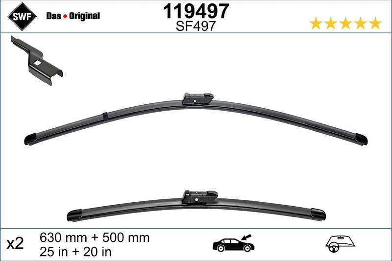 Lamela stergator SWF 119497