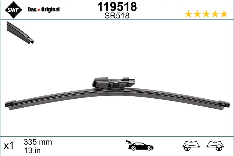 Lamela stergator SWF 119518