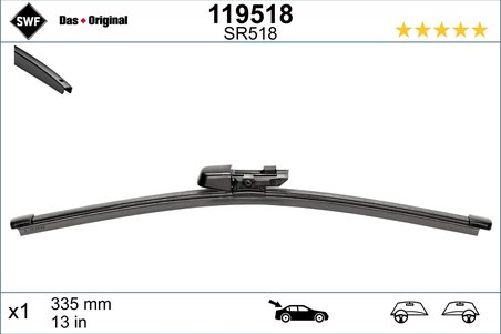 Lamela stergator SWF 119518