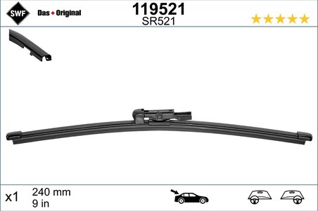 LAMELA STERGATOR SWF 119521 - Compatibil cu MERCEDES-BENZ