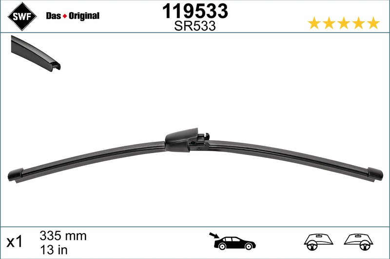 LAMELA STERGATOR SWF 119533 - Compatibil cu BMW, VOLVO