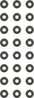 Set garnituri ax supape Victor Reinz 12-31306-05