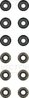 SET GARNITURI AX SUPAPE VICTOR REINZ 12-53093-03 - Compatibil cu SUBARU, TOYOTA