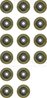Set garnituri ax supape Victor Reinz 12-53438-02