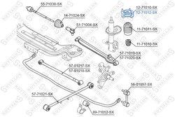 Rulment sarcina suport arc Stellox 12-71012-SX