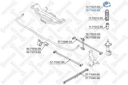 Rulment sarcina suport arc Stellox 12-71040-SX