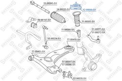 RULMENT SARCINA SUPORT ARC STELLOX 12-98069-SX - Compatibil cu TOYOTA