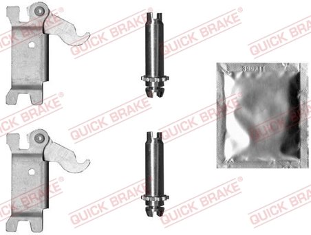 SET REPARATIE, CHEIE FRANA QUICK BRAKE 120 53 019 - Compatibil cu CHRYSLER, FORD USA, LANCIA, MERCEDES-BENZ