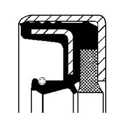 Simering diferential Corteco 12001882B