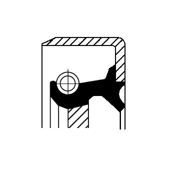 Simering diferential Corteco 12014746B