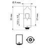 BEC INCANDESCENT PHILIPS 12024CP - Piesa auto compatibila cu mai multe marci