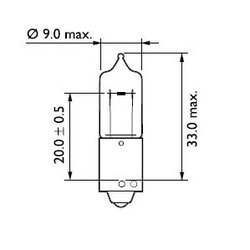 Bec, semnalizator PHILIPS 12146CP