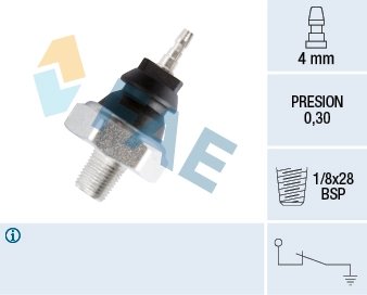 Senzor presiune ulei FAE 12230