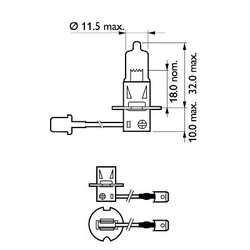 BEC, FAR FAZA LUNGA PHILIPS 12336LLECOC1 - Compatibil cu ABARTH, ALFA ROMEO, ALPINA, AUDI, AUTOBIANCHI, BMW, CHEVROLET, CHRYSLER
