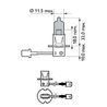 BEC, FAR FAZA LUNGA PHILIPS 12336WVUB1 - Compatibil cu ABARTH, ALFA ROMEO, ALPINA, AUDI, AUTOBIANCHI, BMW, CHEVROLET, CHRYSLER, 