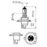 Bec, far faza lunga PHILIPS 12342PRC2