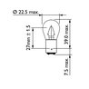 Bec incandescent PHILIPS 12401CP