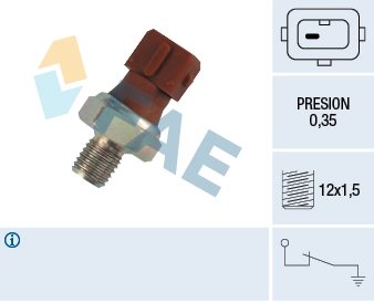 SENZOR PRESIUNE ULEI FAE 12410 - Compatibil cu BMW, HONDA, LAND ROVER, MG, MINI, OPEL, ROVER, VAUXHALL