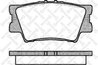 Set placute frana Stellox 1242 000B-SX