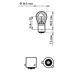 Bec, semnalizator PHILIPS 12496LLECOCP