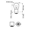 BEC, SEMNALIZATOR PHILIPS 12498VPB2 - Compatibil cu ABARTH, ALFA ROMEO, ALPINA, AUDI, AUSTIN, AUTOBIANCHI, BMW, CHEVROLET, CHRYS