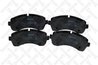 SET PLACUTE FRANA STELLOX 1254 000B-SX - Compatibil cu MERCEDES-BENZ, VW