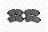 SET PLACUTE FRANA STELLOX 1254 000B-SX - Compatibil cu MERCEDES-BENZ, VW