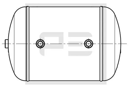 Rezervor aer sistem compresor PE Automotive 126.249-80A