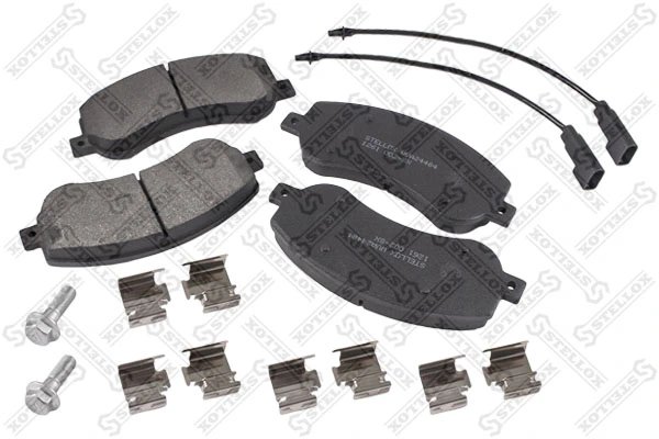 SET PLACUTE FRANA STELLOX 1261 002-SX - Compatibil cu FORD, VW