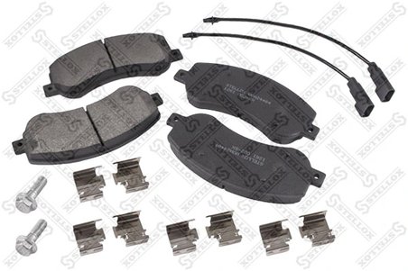 SET PLACUTE FRANA STELLOX 1261 002-SX - Compatibil cu FORD, VW