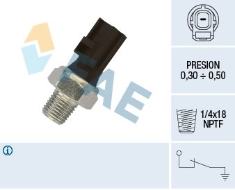 SENZOR PRESIUNE ULEI FAE 12610 - Compatibil cu CITROEN, FIAT, FORD, JAGUAR, PEUGEOT