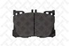 Set placute frana Stellox 1275 000-SX