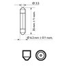 Bec incandescent PHILIPS 12848CP