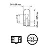 Bec, semnalizator PHILIPS 12961CP