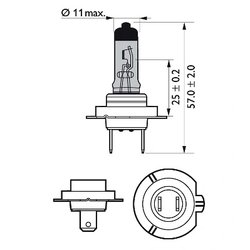 BEC, FAR FAZA LUNGA PHILIPS 12972WVUB1 - Compatibil cu ABARTH, ALFA ROMEO, ALPINA, AUDI, BMW, CHEVROLET, CHRYSLER, CITROEN, DACI