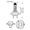 Bec, far faza lunga PHILIPS 12972WVUB1