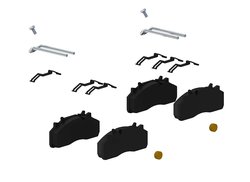 Set placute frana WABCO 12999737VT