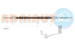 CABLU FRANA DE MANA ADRIAUTO 13.0231.1 - Compatibil cu FORD